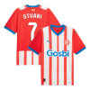 Girona 2023/2024 Home Jersey + STUANI 7