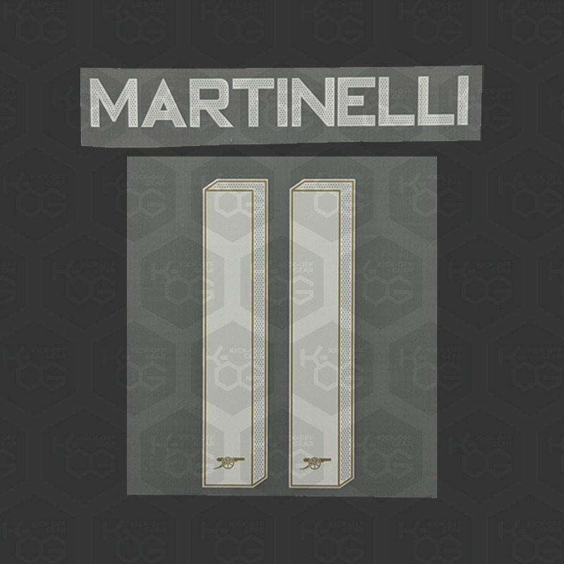 MARTINELLI 11 - Official Arsenal 2023/2024 Home Cup Printing