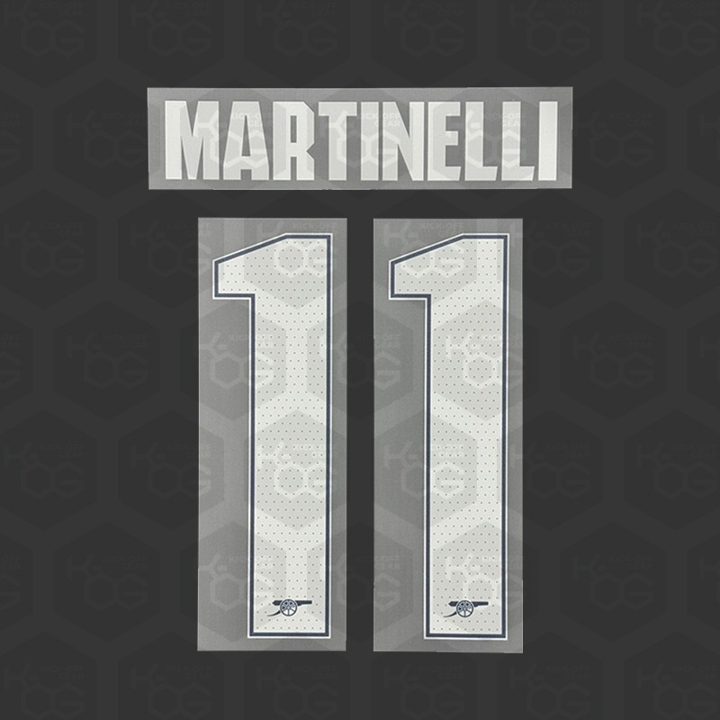 ARSENAL 25/26 PRINT MARTINELLI 11 - Official Arsenal 2025/2026 Home Cup Printing