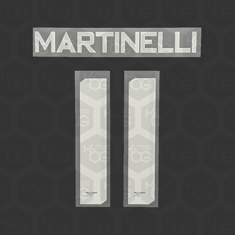 MARTINELLI 11 - Official Arsenal 2023/2024 Third Cup Printing