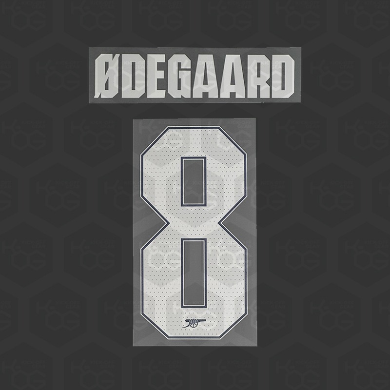 ARSENAL 25/26 PRINT ODEGAARD 8 - Official Arsenal 2025/2026 Home Cup Printing