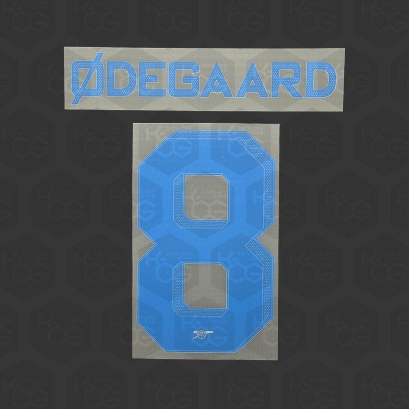 ODEGAARD 8 - Official Arsenal 2023/2024 Away Cup Printing
