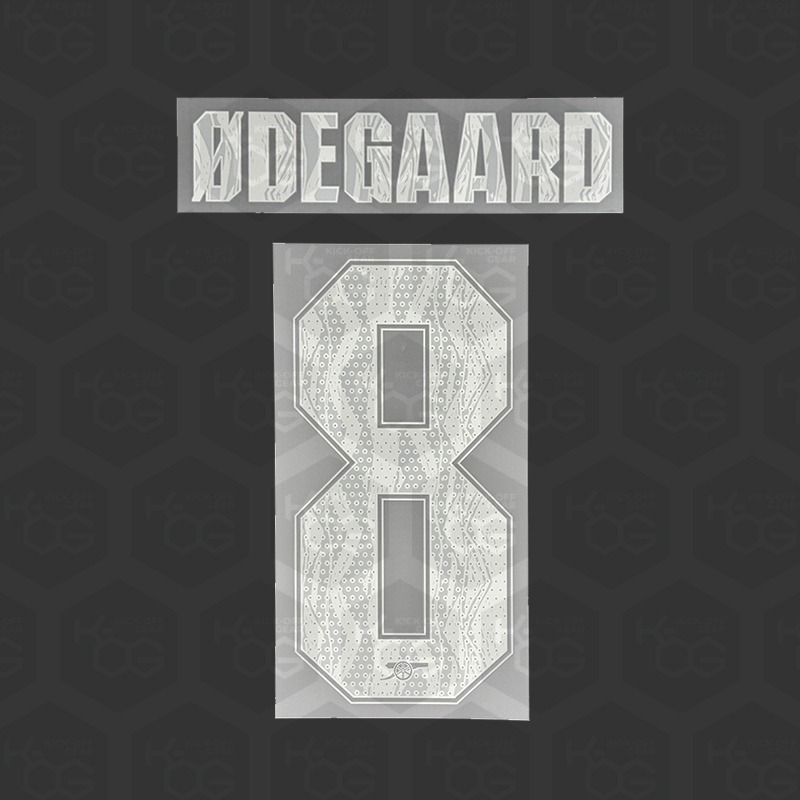 ODEGAARD 8 - Official Arsenal 2024/2025 Away Cup Printing