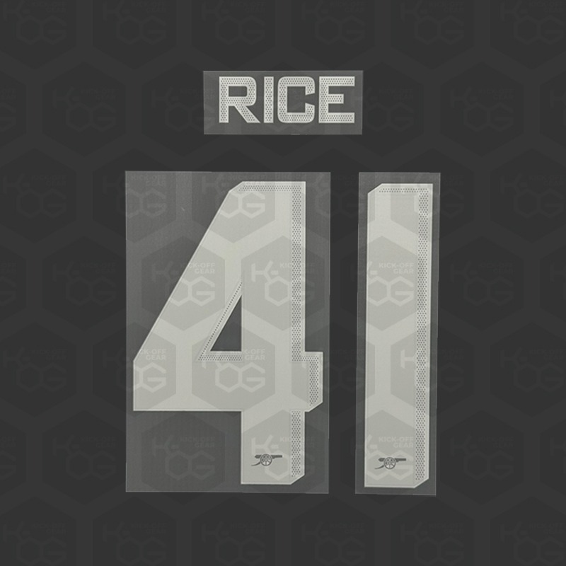 RICE 41 - Official Arsenal 2023/2024 Third Cup Printing