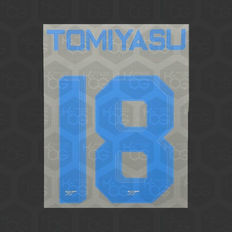 TOMIYASU 18 - Official Arsenal 2023/2024 Away Cup Printing