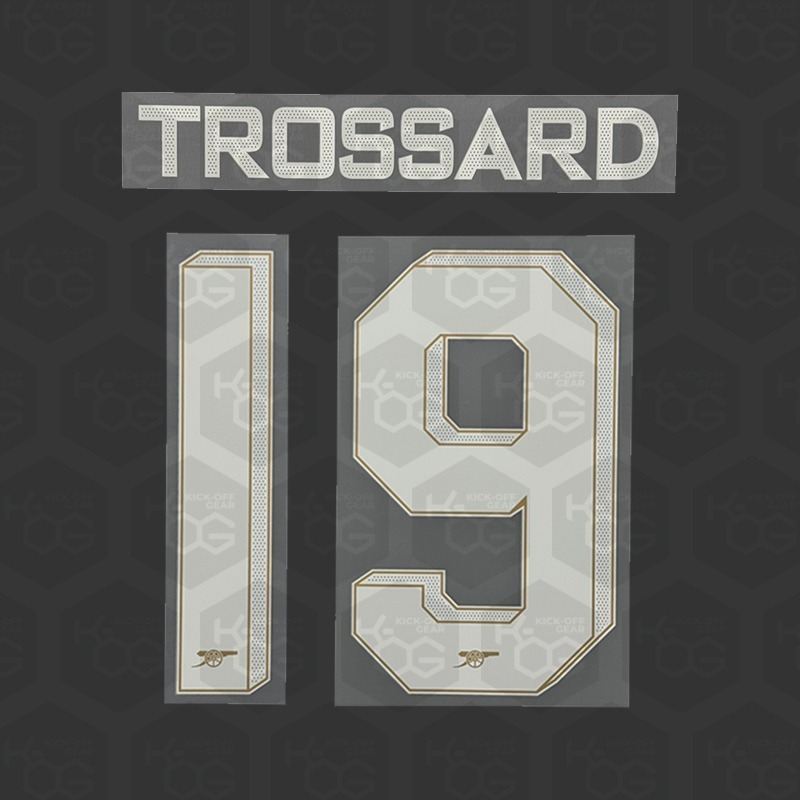 TROSSARD 19 - Official Arsenal 2023/2024 Home Cup Printing