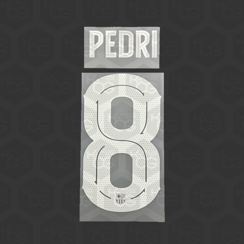 PEDRI 8 - Official FC Barcelona 2023/2024 Home Cup Printing