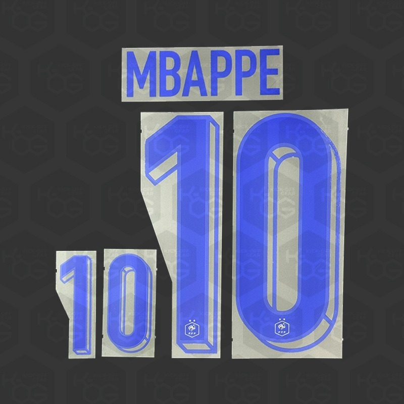 MBAPPE 10 - Official France 2024 Away Printing