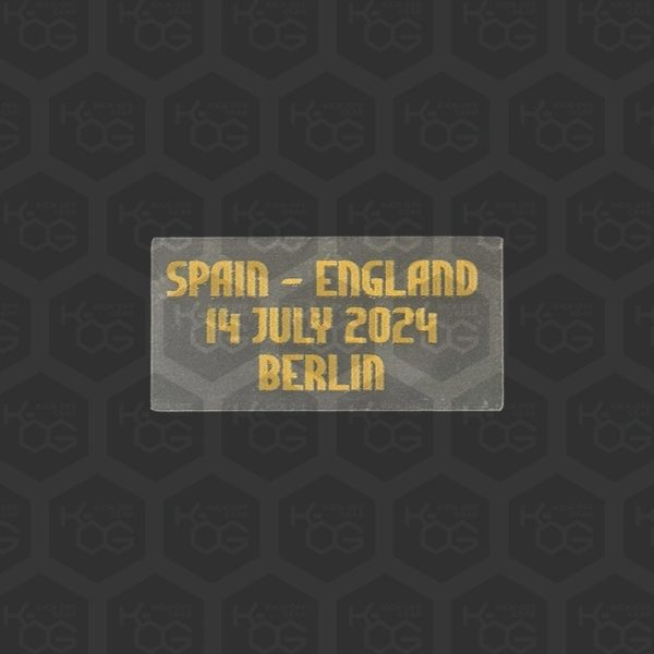Official EURO 2024 Final Match Details (MDT) - For Spain