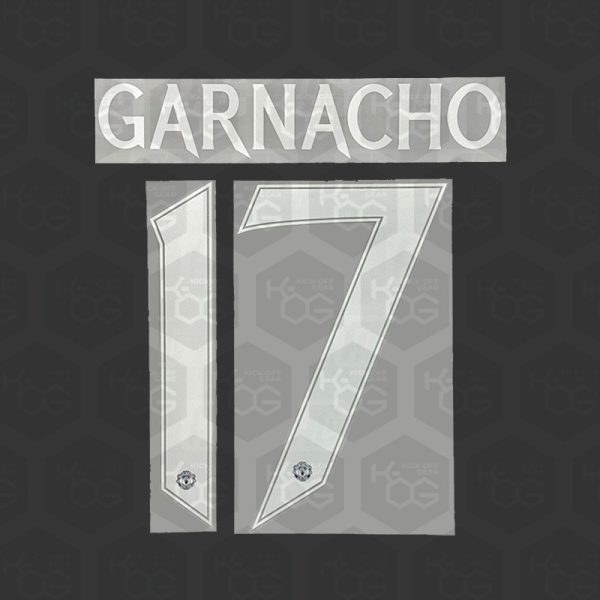 GARNACHO 17 - Official Manchester United 2024/2025 Away Cup Printing