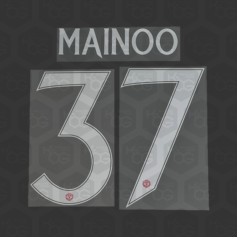 MAINOO 37 - Official Manchester United 2024/2025 Home Cup Printing