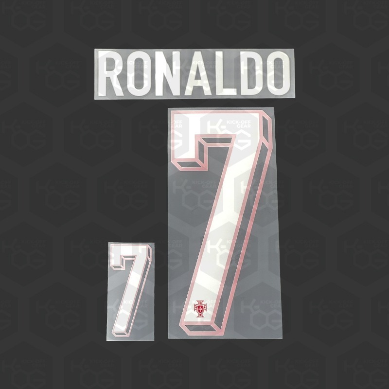 RONALDO 7 - Official Portugal 2024 Home Printing