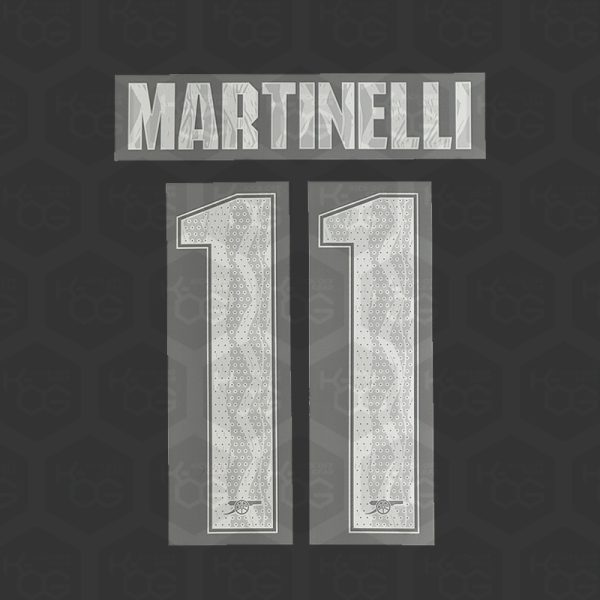 MARTINELLI 11 – Official Arsenal 2024/2025 Away Cup Name and Numbering MARTINELLI 11 - Official Arsenal 2024/2025 Away Cup Printing