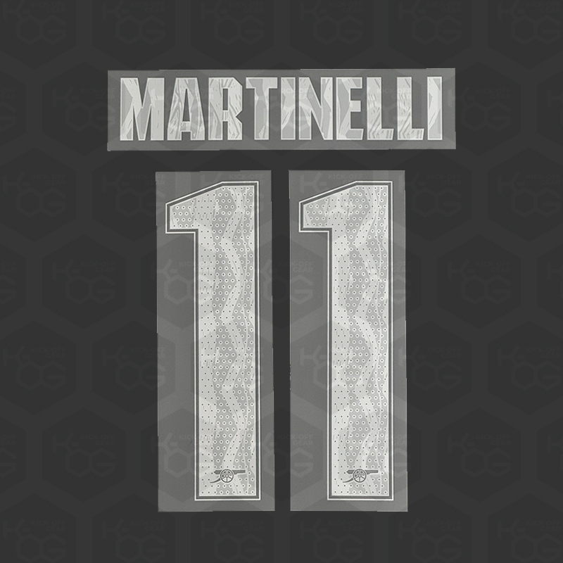 MARTINELLI 11 - Official Arsenal 2024/2025 Away Cup Printing