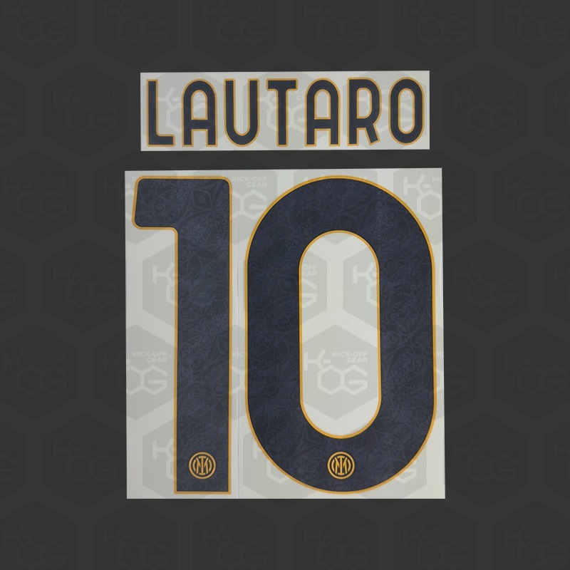 LAUTARO 10 - Official Inter Milan 2024/2025 Third Printing