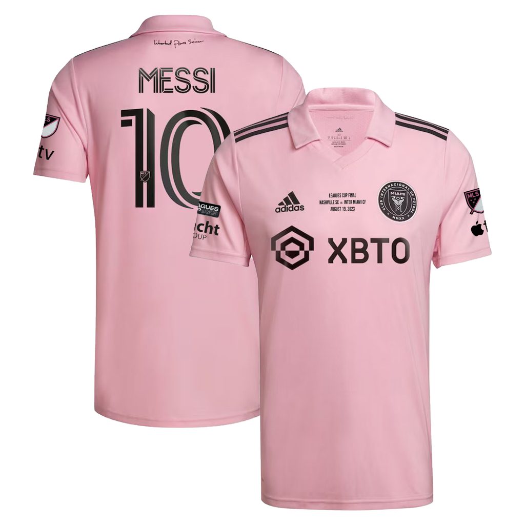 Inter Miami CF 2023 Home Shirt - League Cup Final Version with MESSI 10