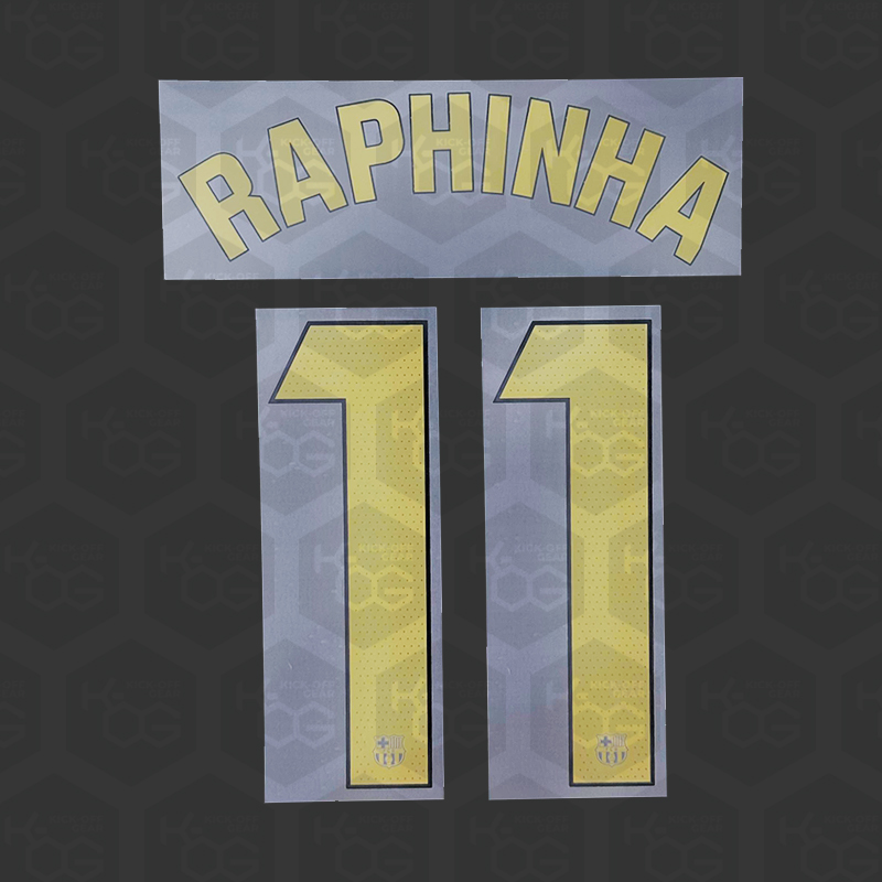RAPHINHA 11 - Official FC Barcelona 2024/2025 Home La Liga Printing