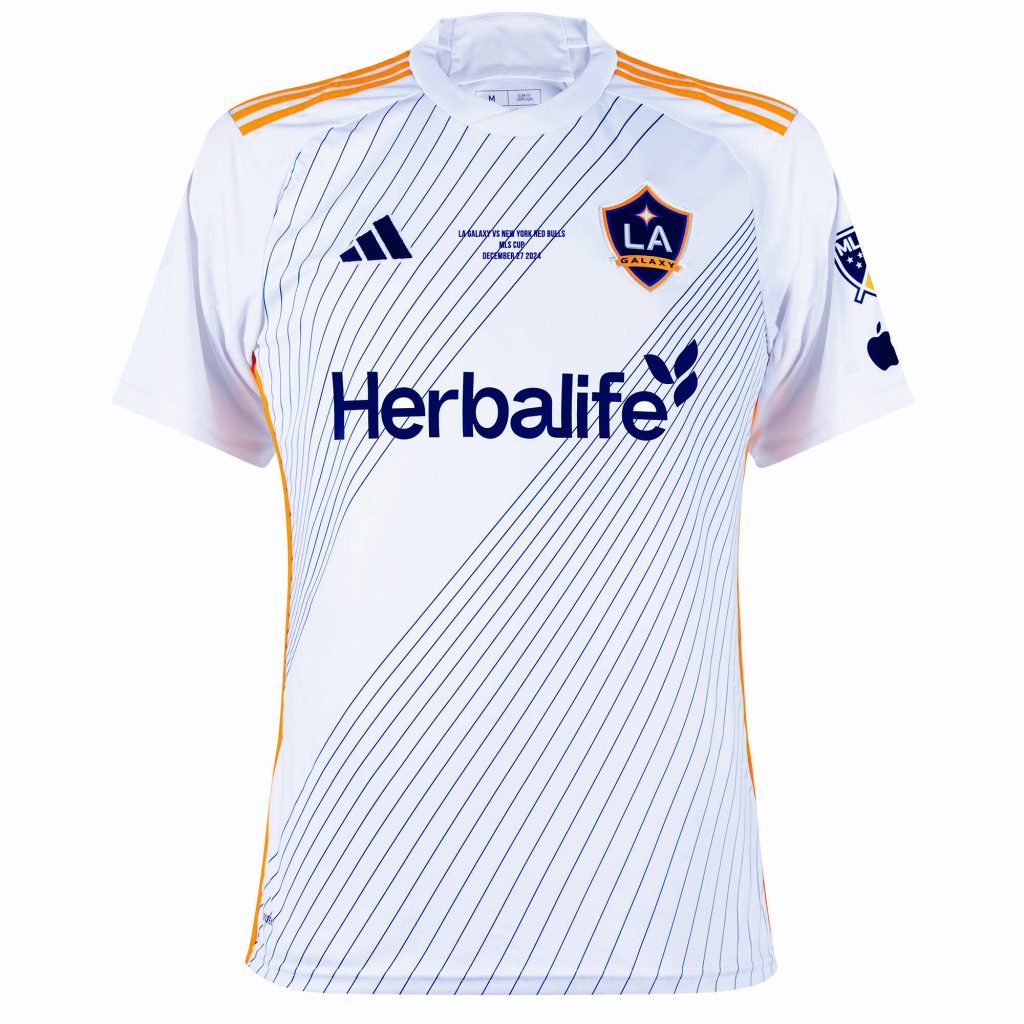 LA Galaxy 2024 Home Shirt - MLS Cup 2024 Fullset
