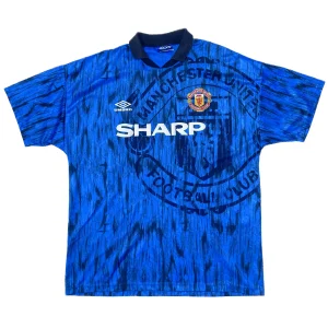 Kitroom Manchester United 1992/1993 Away Shirt - (Size XL)