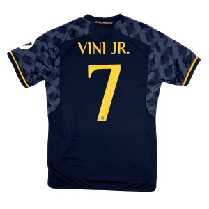 Kitroom Real Madrid 2023/2024 Away Shirt with VINI JR 7 - (Size XL)