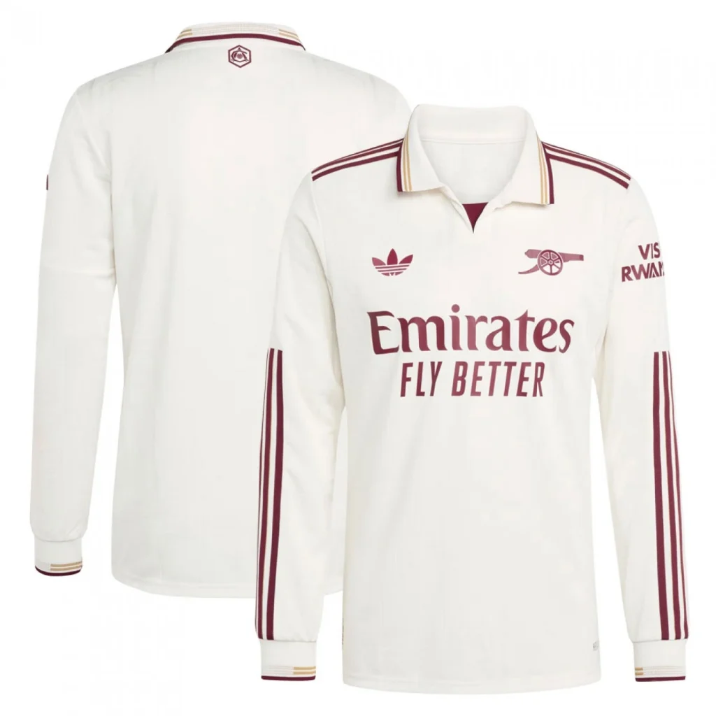 Arsenal 2025/2026 Long Sleeve Third Authentic Shirt