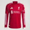 Liverpool FC 2025/2026 Long Sleeve Home Authentic Shirt Liverpool FC 2025/2026 Long Sleeve Home Authentic Shirt