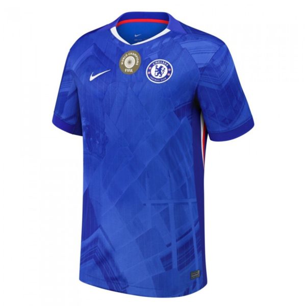 Chelsea FC 2025/2026 Home Shirt with World Champions Patch