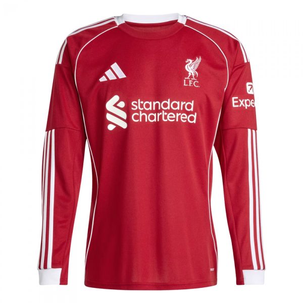 Liverpool FC 2025/2026 Long Sleeve Home Shirt Liverpool FC 2025/2026 Long Sleeve Home Shirt