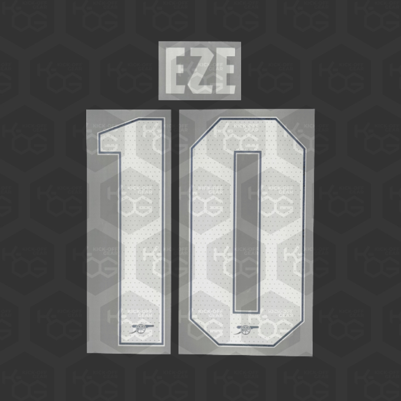 ARSENAL 25/26 PRINT EZE 10 - Official Arsenal 2025/2026 Home Cup Printing
