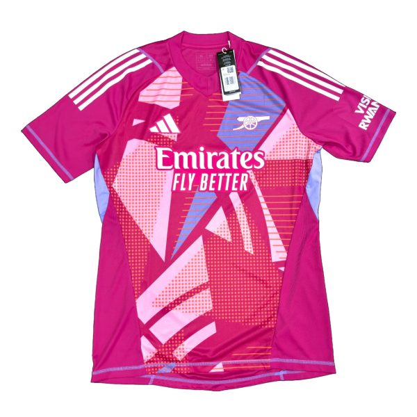 Arsenal 2024/2025 Pink Goalkeeper Shirt - (Size XL) Arsenal 2024/2025 Pink Goalkeeper Shirt - (Size XL)