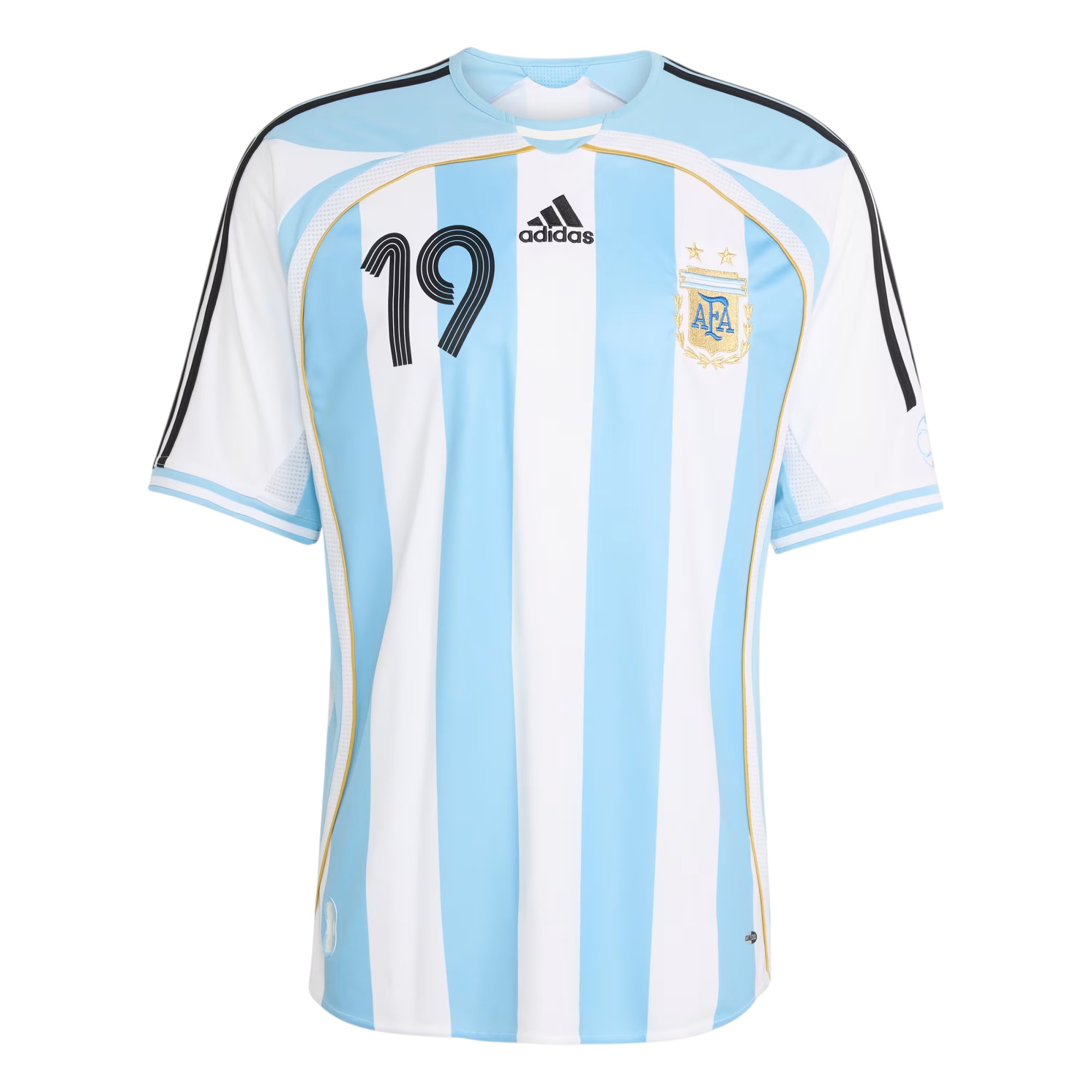 Argentina Home Shirt 2006 MESSI 19