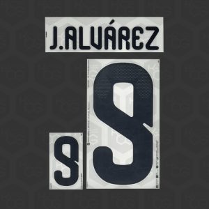 J.ALVAREZ 9 - Official Argentina 2026 Home Printing