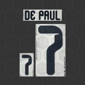 DE PAUL 7 - Official Argentina 2026 Home Printing