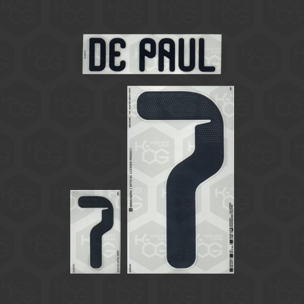 DE PAUL 7 - Official Argentina 2026 Home Printing