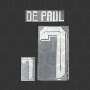 DE PAUL 7 - Official Argentina 2026 Away Printing