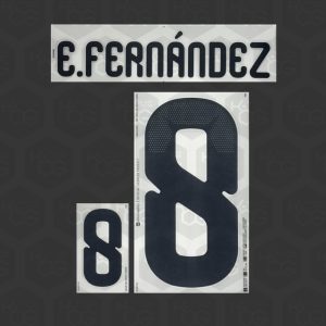 E.FERNANDEZ 8 - Official Argentina 2026 Home Printing