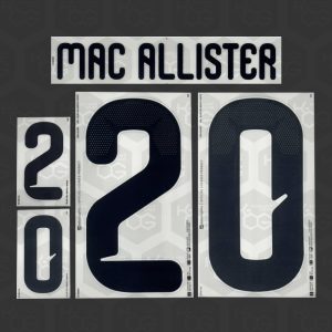 MAC ALLISTER 20 - Official Argentina 2026 Home Printing