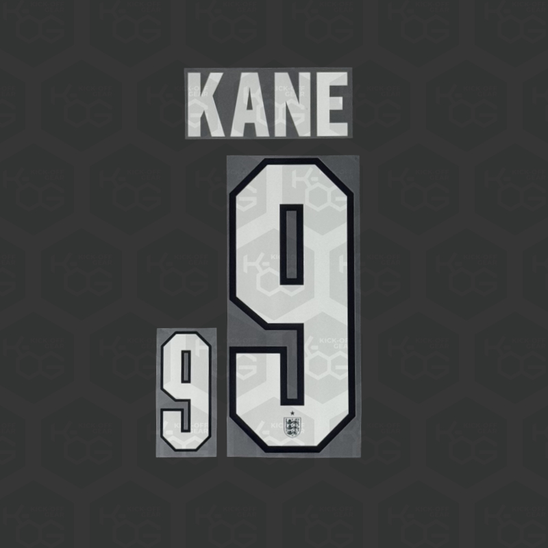 KANE 9 - Official England 2026 Away Printing