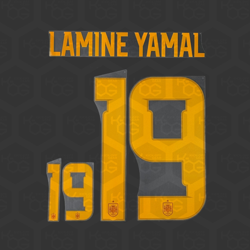 LAMINE YAMAL 19 - Official Spain 2026 Home Printing