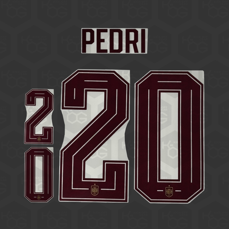PEDRI 20 - Official Spain 2026 Away Printing