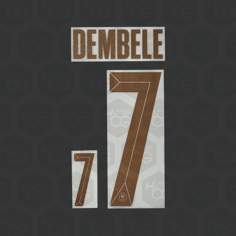 DEMBELE 7 - Official France 2026 Away Printing