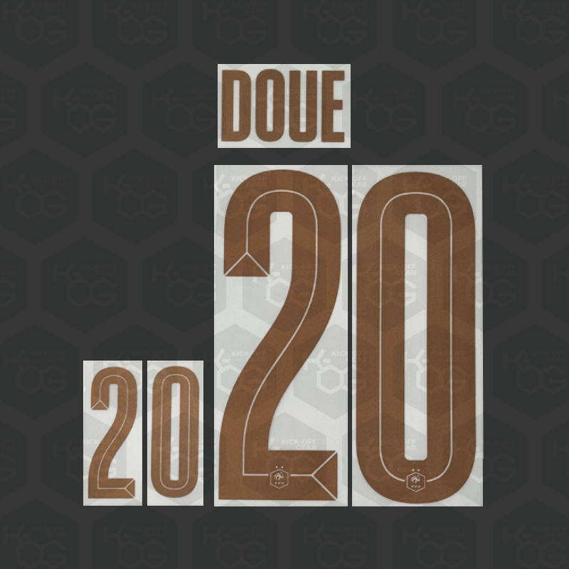 DOUE 20 - Official France 2026 Away Printing
