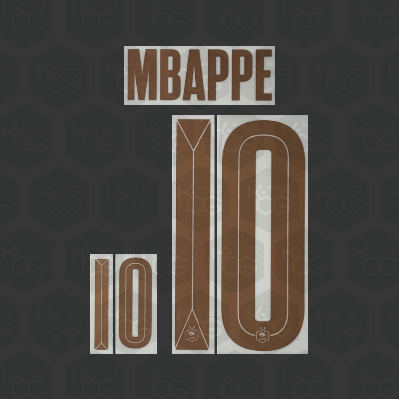 MBAPPE 10 - Official France 2026 Away Printing
