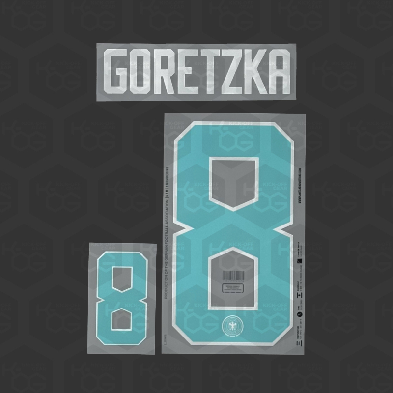 GORETZKA 8 - Official Germany 2026 Away Printing