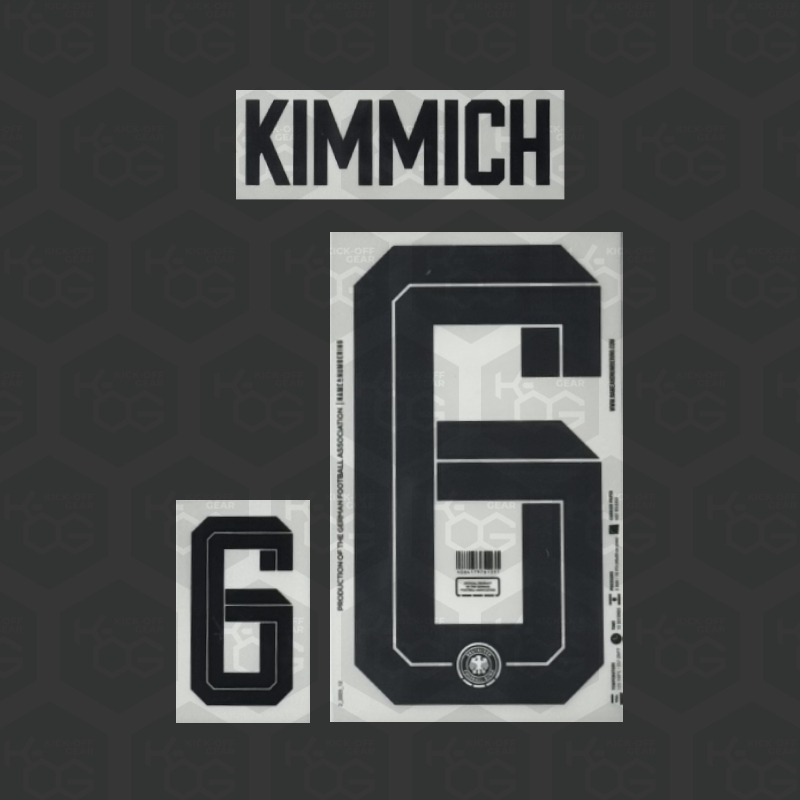 KIMMICH 6 - Official Germany 2026 Home Printing