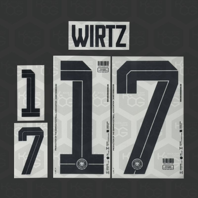 WIRTZ 17 - Official Germany 2026 Home Printing