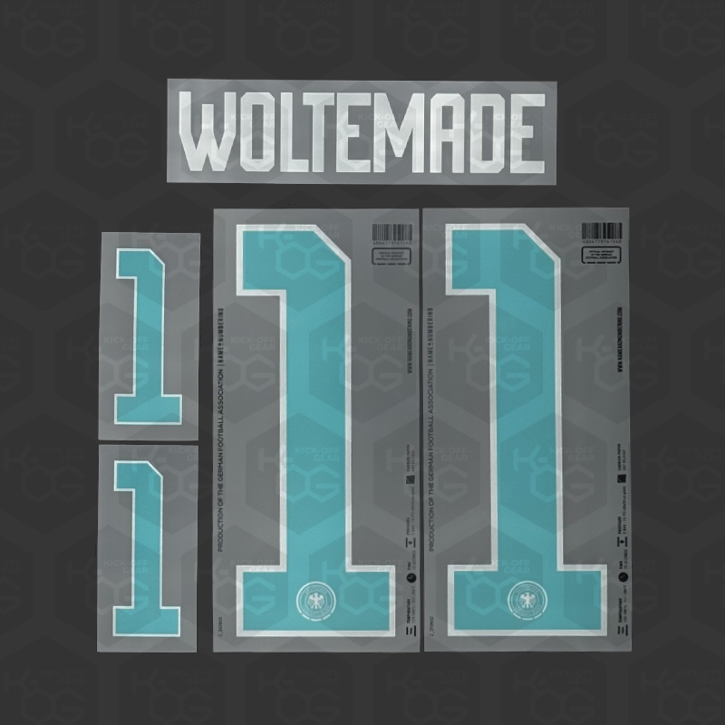 WOLTEMADE 11 - Official Germany 2026 Away Printing
