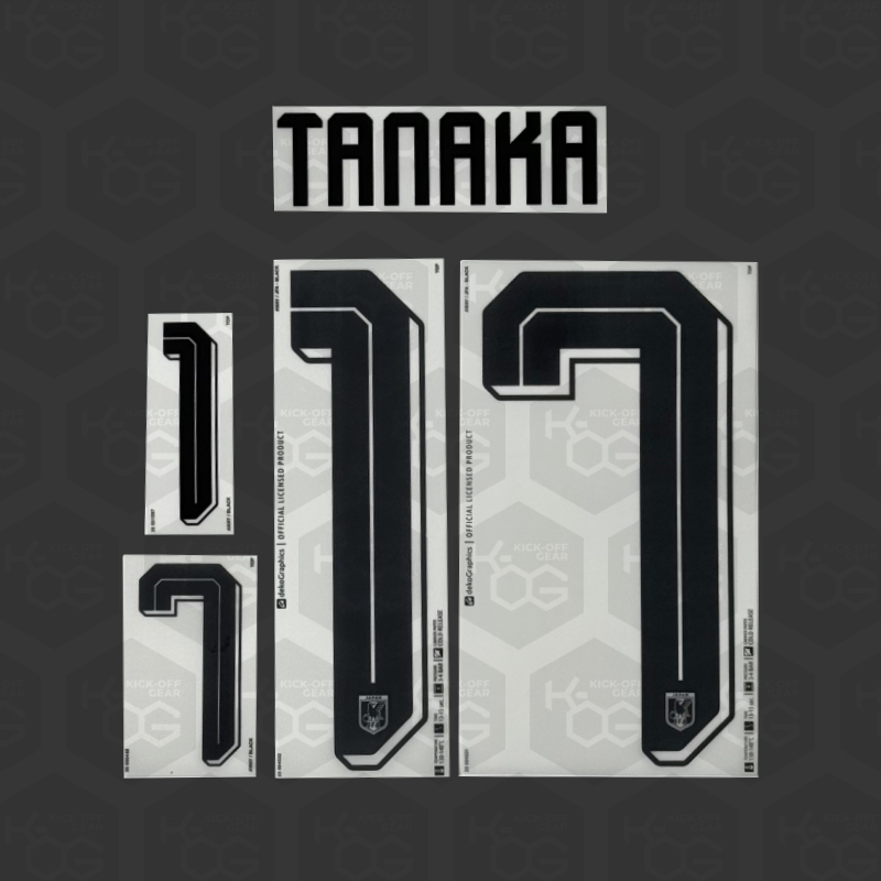 TANAKA 17 - Official Japan 2026 Away Printing