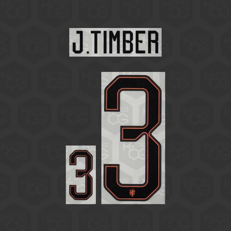 J.TIMBER 3 - Official Netherlands 2026 Home Printing
