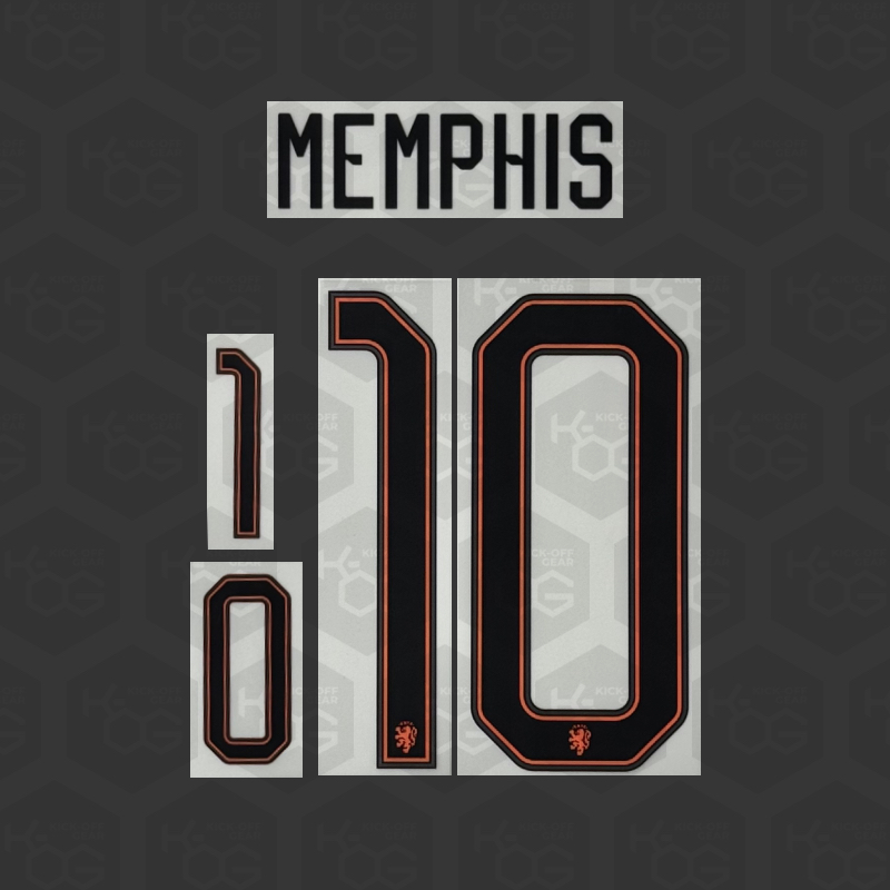 MEMPHIS 10 - Official Netherlands 2026 Home Printing